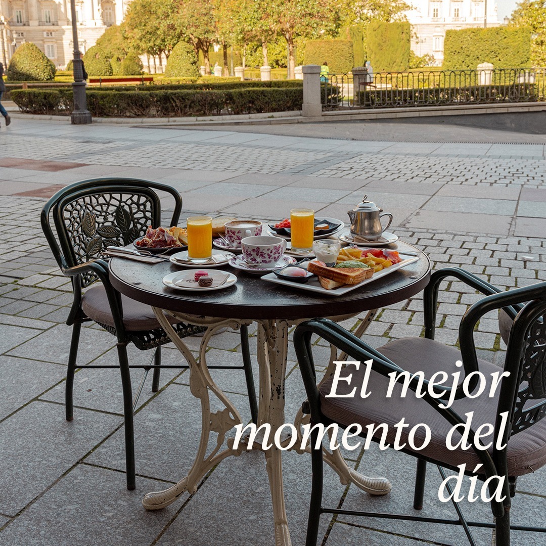 Desayunar en Madrid con Vistas al Palacio Real